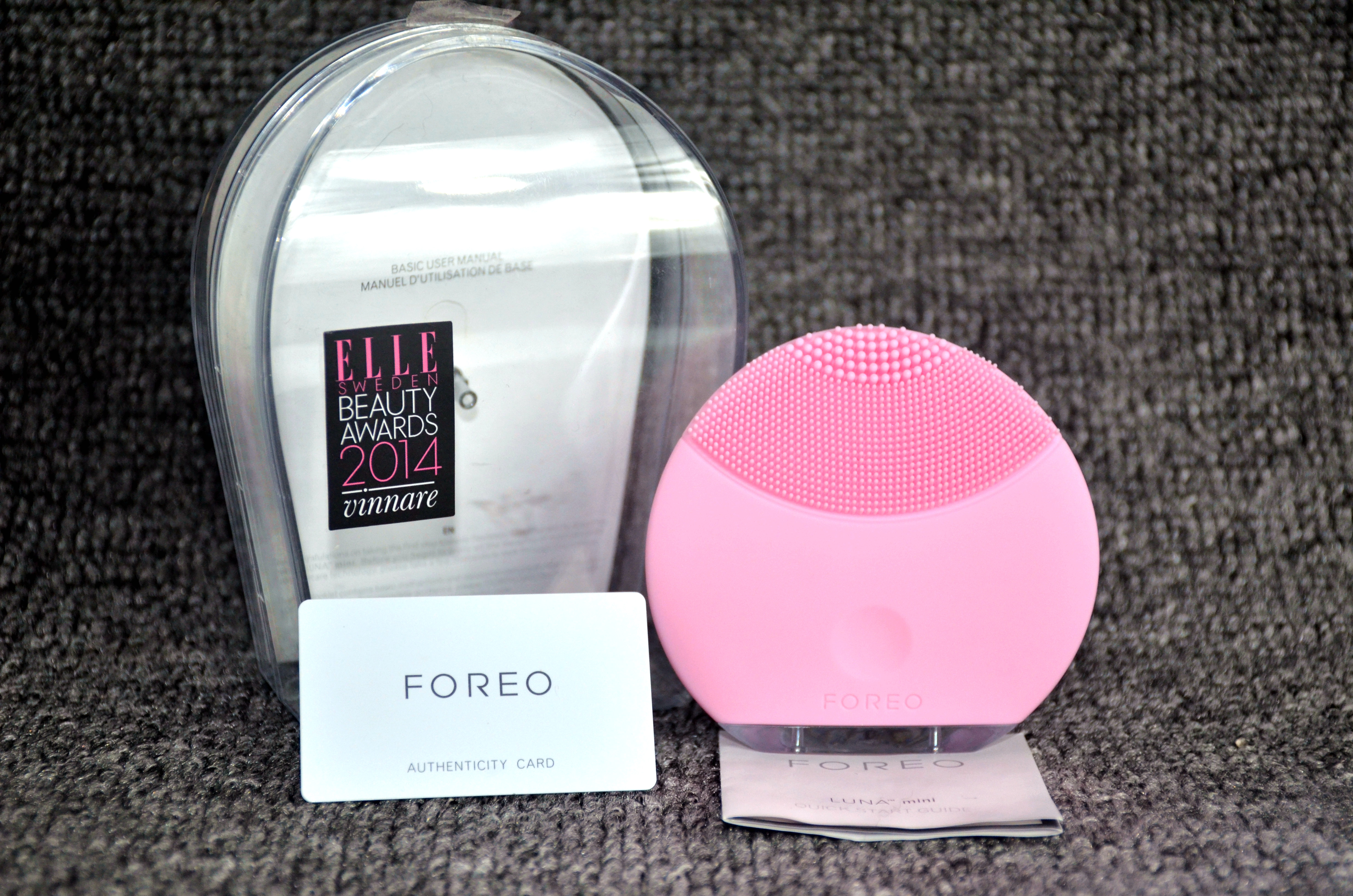 英美代购foreo luna mini1 2露娜硅胶洁面仪电动洗脸仪去黑头