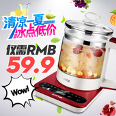 养生壶全自动多功能加厚玻璃分体电煎药壶煮茶壶电热烧水壶