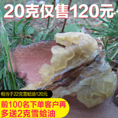20克 长白山林蛙油蛤蟆油木瓜炖雪蛤膏联体油120元 包邮 雪蛤油正品