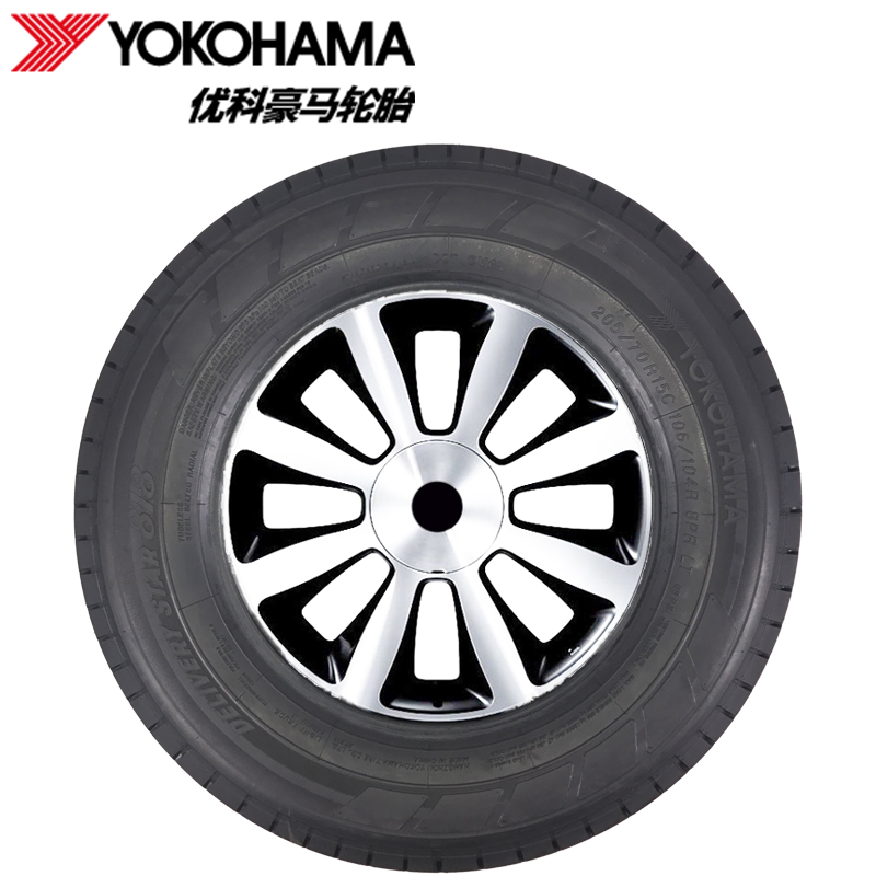 全新正品 优科豪马轮胎205/70r15c 106r ry818 金杯 本田crv 载重