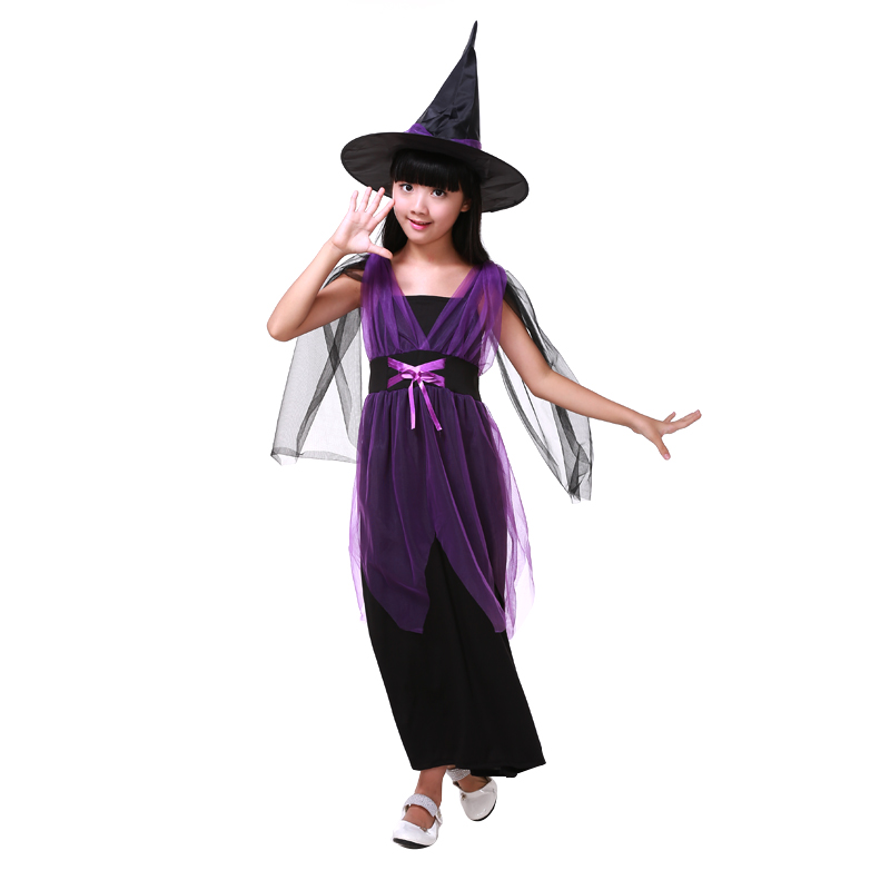 万圣节儿童cosplay化妆舞会服装女童角色扮演小红帽公主裙演出服