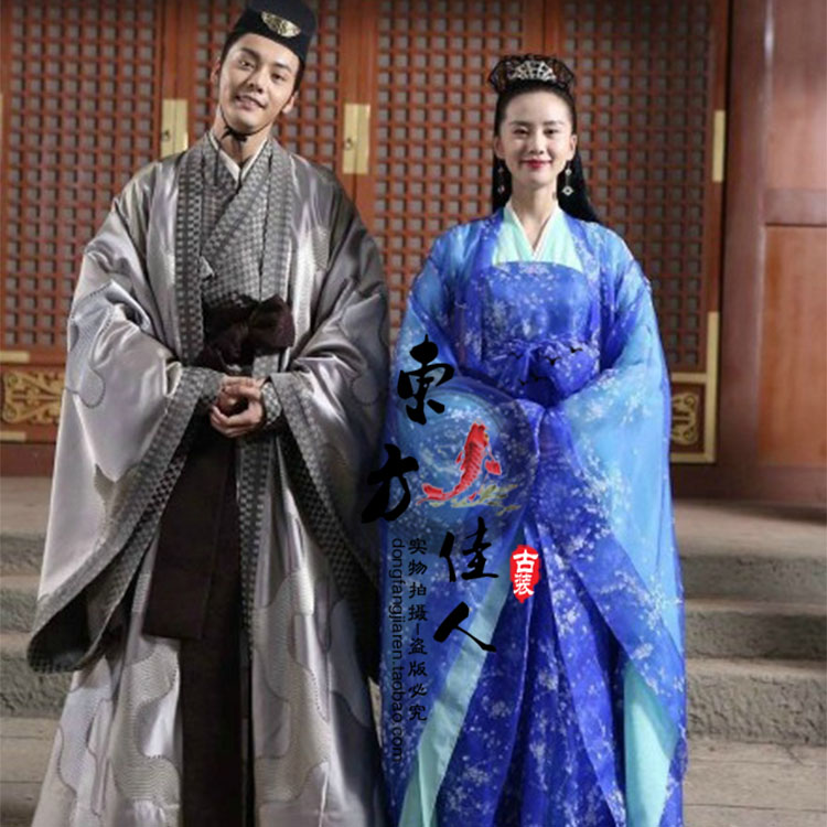 影视剧醉玲珑新款古装 刘诗诗陈伟霆《醉玲珑》同款红色喜服婚服