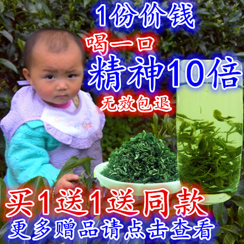 都匀毛尖茶 2016新茶 绿茶明贵州包邮日照高山云雾春茶叶散装250g