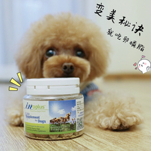 免邮 麦德氏浓缩卵磷脂80g泰迪金毛萨摩比熊亮毛护肤美毛颗粒