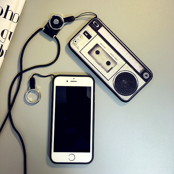 复古录音机磁带苹果6S手机壳iphone6\/Plus手机