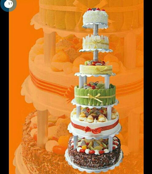 重庆生日蛋糕八层祝寿生日蛋糕多层蛋糕