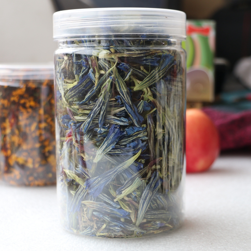 西藏天然野生无污染龙胆花茶 地胆头龙胆草 观音草花草茶