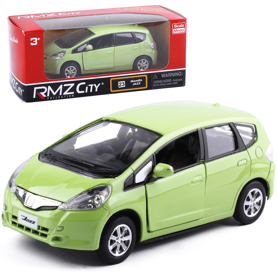 rmz city本田飞度 honda jazz 裕丰合金汽车模型玩具开门五寸车