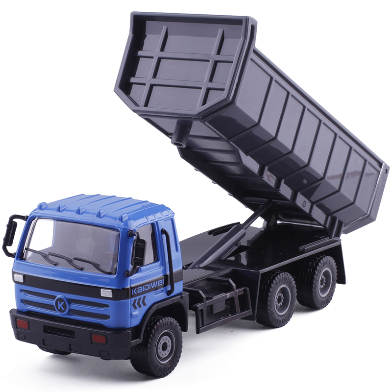 凯迪威合金工程车自卸卡车翻斗车运输车拖拉机小汽车模型玩具