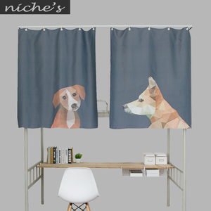 学生寝室遮光布床帘