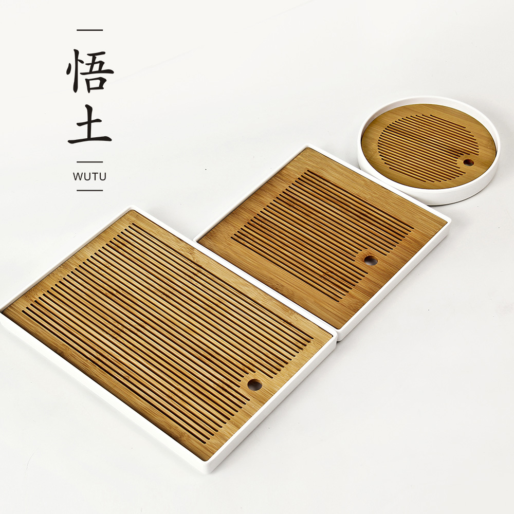 居家茶盘茶具套装竹制功夫茶道储水茶海蓄水托盘日式小号茶台包邮