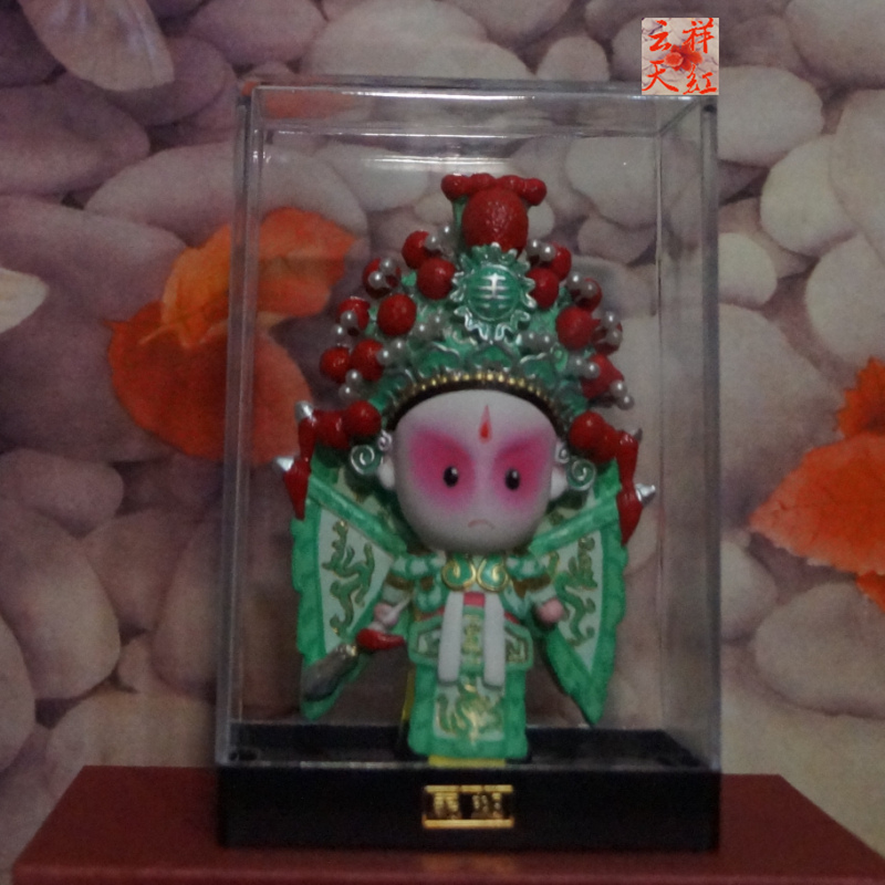 京剧卡通人物 北京旅游礼品 小摆件 奖品戏曲脸谱 五虎上将马超