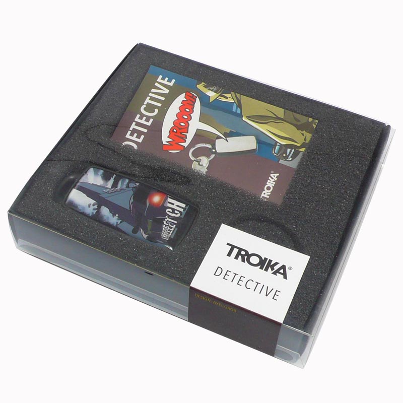 德国Troika可录音钥匙扣寻找器 口哨感应寻物器