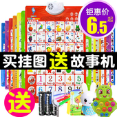 幼儿童早教玩具宝宝发声语音学习认字母看图识字认知拼音有声挂图