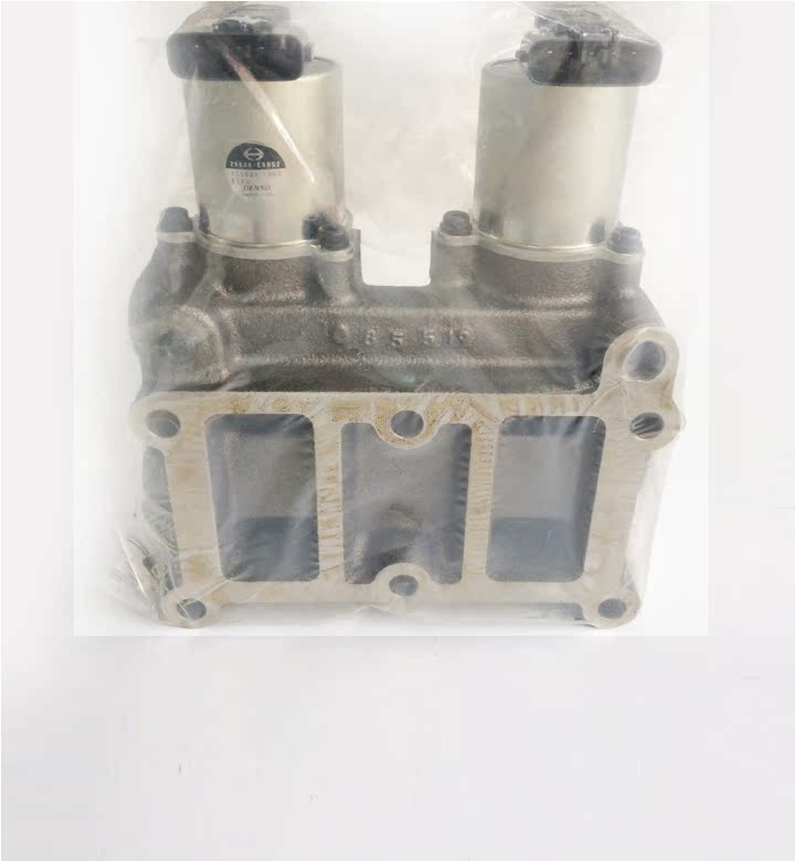 神钢挖掘机维修配件sk210/250/260/350-8egr电磁阀总成带座j05/08