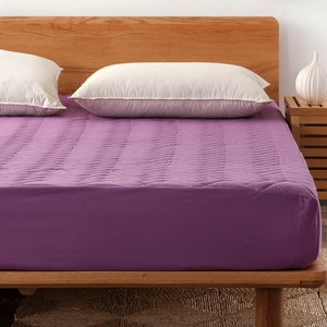 防滑加厚夹棉床笠