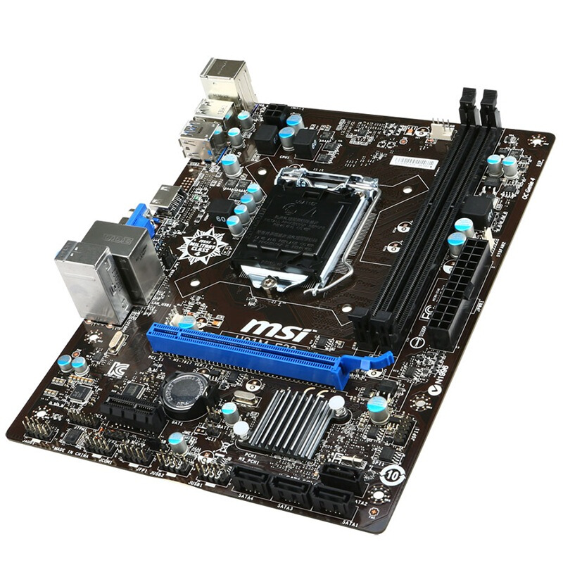 msi/微星 h81m-e33 带hdmi 高清接口 h81 主板 lga1150