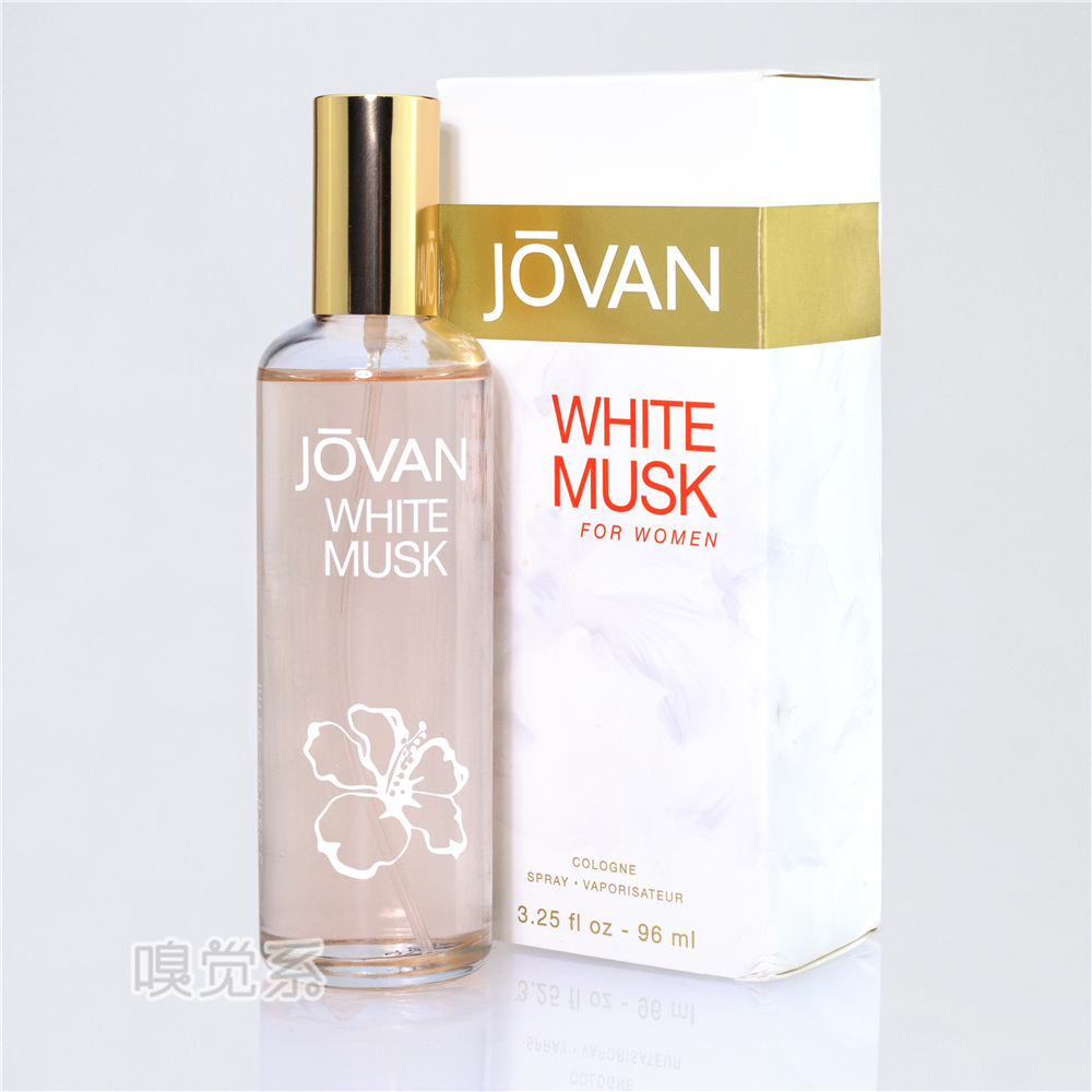 包邮现货jovan white musk 纯净白麝香女香情调古龙水25.8ml96ml