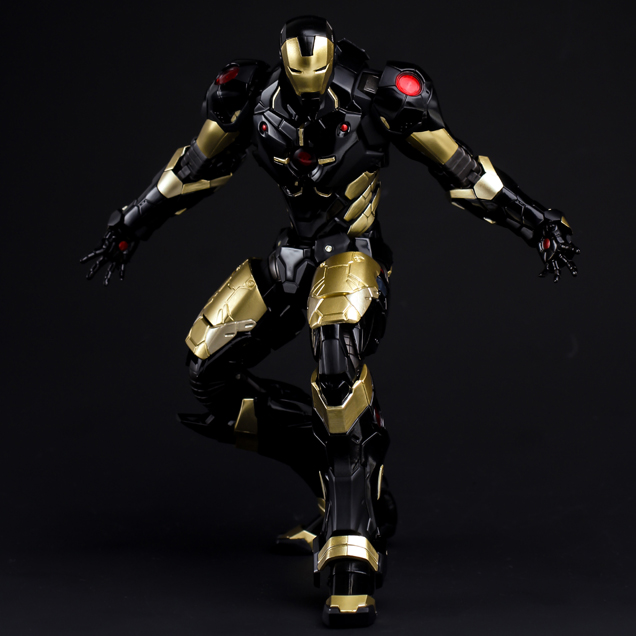 查看淘宝国产千值练iron man漫威钢铁侠mk7黑金液态纳米装甲可动手办