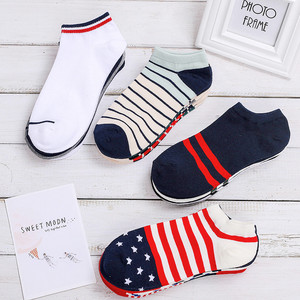 春季低帮浅口运动男袜