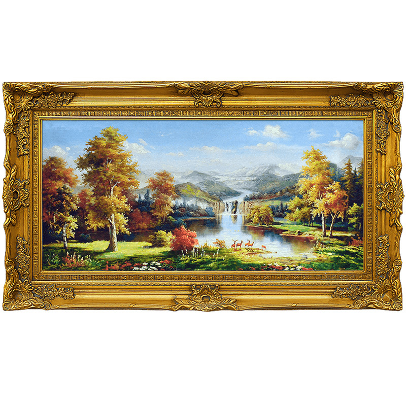 华艺源欧式手绘山水风景油画客厅装饰画美式玄关壁画餐厅挂画定制怎么样,华艺源旗舰店好吗, 宜购网"华艺源欧式手绘山水风景油画客厅装饰画美式玄关壁画餐厅挂画定制"由淘宝商家"华艺源旗舰店"提供,淘宝价1180.00元。宜购网通过严格筛选,为您提供优质、正品商品,商家已通过淘宝店铺实名认证并加入《消费者保障服务协议》,请放心购买。