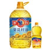送小油 食用油 进口原料去壳压榨 天猫超市 葵花籽油 多力