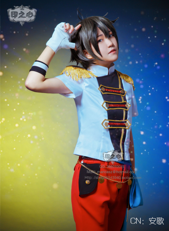 【印之心cos服】月歌procellarum队 长月夜 打歌服 偶像男团 包邮