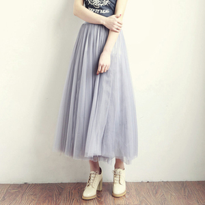 中长款网纱裙蓬蓬裙