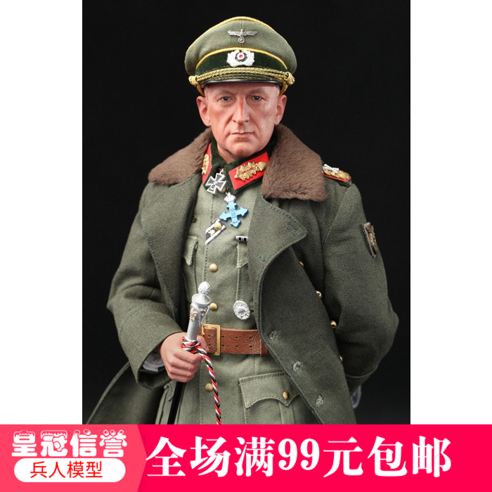 did 3r二战兵人 1/6二战德国防军 埃里希 冯 曼施坦因 元帅 现货