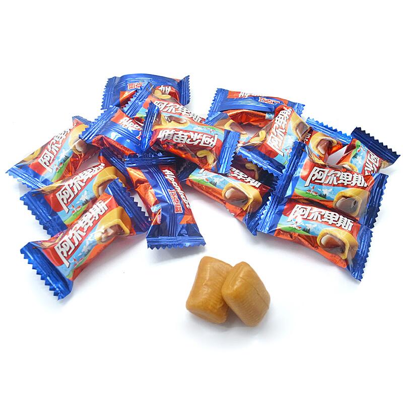 【阿尔卑斯】硬糖散装喜糖太妃糖巧克力牛奶糖糖果零食批发2.5kg