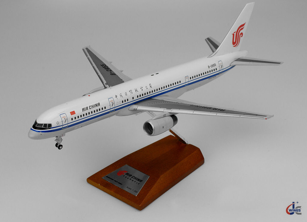 jc wings 1/200 中国国际航空 b757-200 波音757 b-2855 xx2797