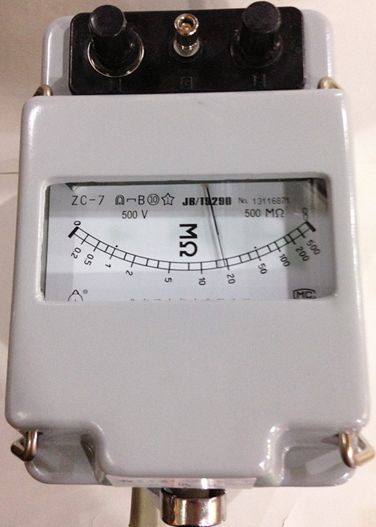 北京远东指针式兆欧表zc-7(500v/1000/2500v)兆欧绝缘电阻表摇表