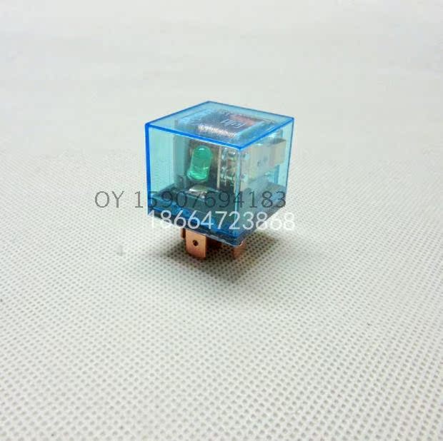 大功率12v24v4脚5脚防水汽车通用透明继电器大灯风扇空调继电器