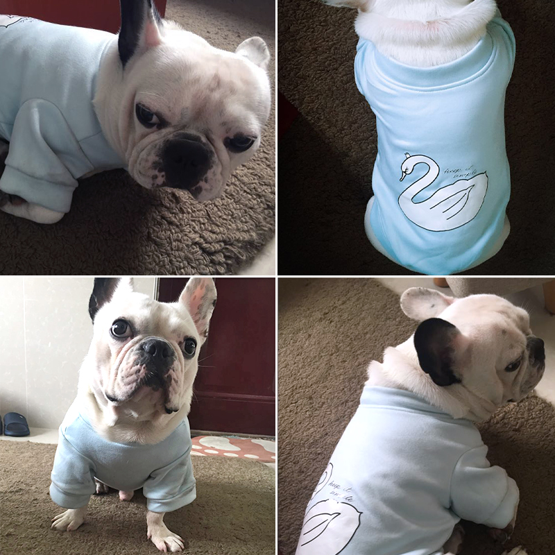 宠物狗狗小法斗衣服冬泰迪幼犬秋冬博美比熊柯基巴哥两脚衣冬季厚