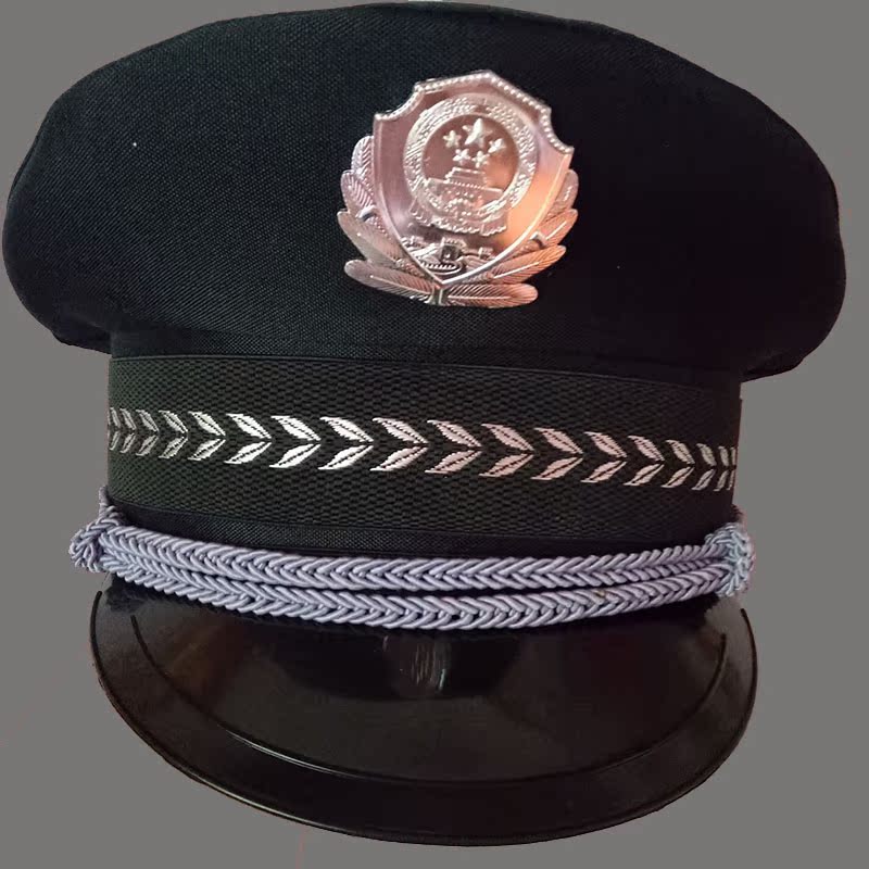 儿童警察帽成人警察帽子交警帽子警察配件男女警察全套警察大盖帽