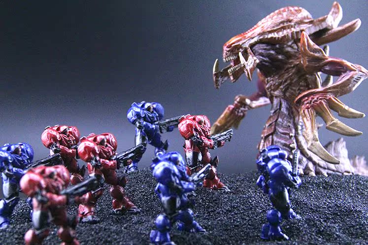 机枪兵星际争霸2周边手办公仔模型 包邮