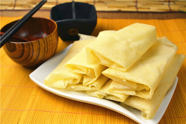 东北特产纯手工山东小米煎饼 杂粮玉米软煎饼果子 农家250克包邮