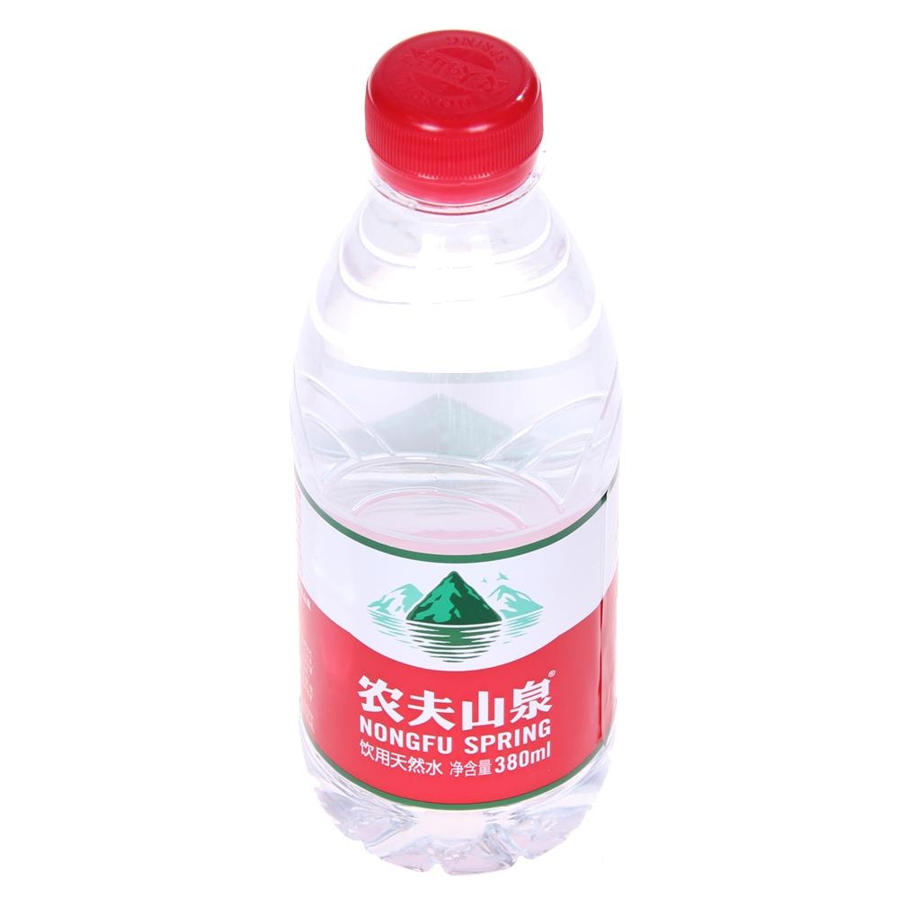农夫山泉 弱碱性天然水 优质饮用水380ml*24 长沙生活