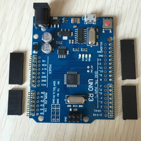 2015最新款arduino uno r3开发板 改进版 单片机 atmega328p