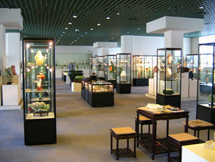 精品柜金属玻璃货柜博物馆展览馆展柜文玩古玩古董展示柜展柜定做
