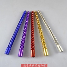电镀无烟10寸蜡烛婚庆情人节蜡烛 厂价直销螺旋螺纹蜡烛烛台杆蜡