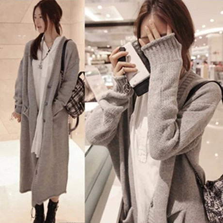 淘宝网购物-韩国东大门<em>秋冬</em>新款<em>韩版超长</em>加厚