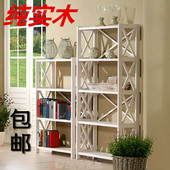 实木置物架货架层架搁架展示柜书柜鞋架多层架松木储物架花架包邮