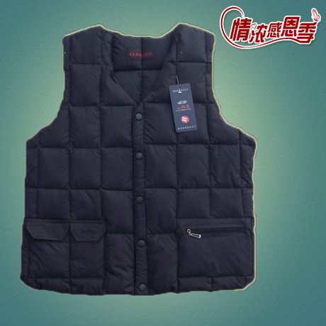 <em>淘宝网</em>购物-中老年<em>男装</em>坎肩秋冬新款<em>马甲羽绒</em>