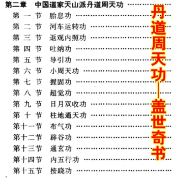 淘宝网推荐: 丹道周天功完整版 大小周天气功全