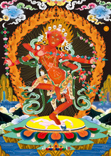 相纸双面塑封004 佛像画像结缘佛菩萨画像密宗护法作明佛母