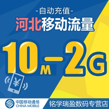 300M 1G省内手机流量叠加包3G4G通用 500m 100M 河北移动流量充值