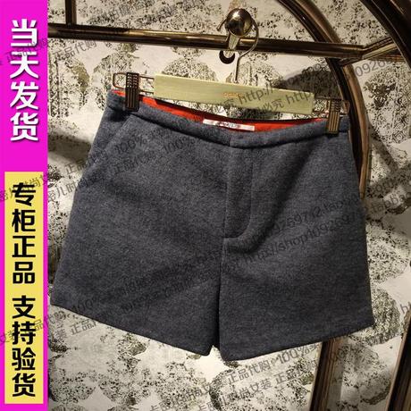 购物-欧时力2014秋装新款正品代购<em>冬装短裤</em>羊