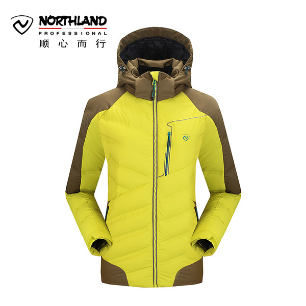 诺诗兰NORTHLAND冬季户外鹅绒羽绒服女款防水保暖外套GD042504
