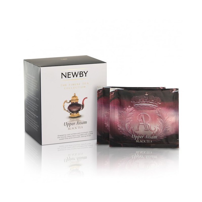 特价专柜正品原装进口英国NEWBY纽比高级阿萨姆红茶整叶三角茶包